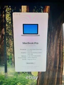 Apple MacBook Pro 13 Core i5 2.5GHz 8GB RAM 512GB SSD BLUE MS Office SEQUOIA