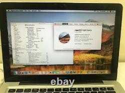 Apple MacBook Pro 13 Inch Core i5 2.3 GHz 4 GB RAM 320 GB Early 2011