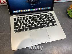 Apple MacBook Pro 13 Intel Core i5 2.9GHz EARLY 2015 120GB SSD 8GB RAM A1502 W9