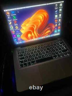 Apple MacBook Pro 13 Intel i5 2.40GHz, 8GB, 500GB HDD, HighSierra+Windows10-No6