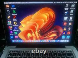 Apple MacBook Pro 13 Intel i5 2.40GHz, 8GB, 500GB HDD, HighSierra+Windows10-No6