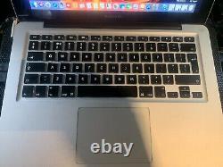 Apple MacBook Pro 13 Intel i5 2.40GHz, 8GB, 500GB HDD, HighSierra+Windows10-No6