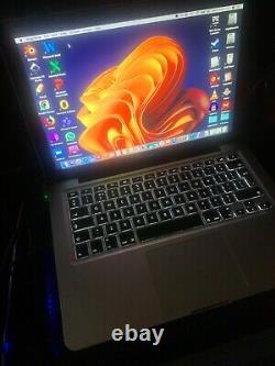 Apple MacBook Pro 13 Intel i5 2.50GHz, 8GB, 500GB HDD, HighSierra+Windows10-No3
