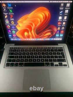 Apple MacBook Pro 13 Intel i5 2.50GHz, 8GB, 500GB HDD, HighSierra+Windows10-No3