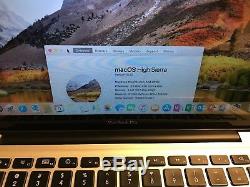 Apple MacBook Pro 13 Laptop/ 2.4Ghz /8GB ram/New 1TB HHD Mac OS High Sierra 2017