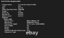 Apple MacBook Pro 13 Retina Iris A1708 i5 7th Gen 2017 128GB SSD 8GB RAM Ventura