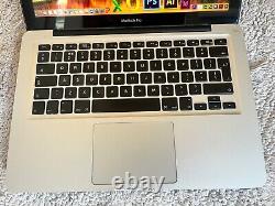 Apple MacBook Pro 13 inch 2.3GHz i5 Adobe CS6 High Sierra MC700LL/A