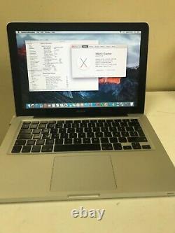 Apple MacBook Pro 13 inch Core2Duo 2.0 GHz 2 GB RAM -160GB Late 2008