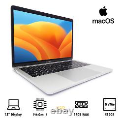 Apple MacBook Pro 14,1 A1708 13 2017 i7-7660U 16GB 512GB Low Batt, Cosmetic Dmg