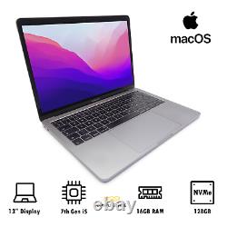 Apple MacBook Pro 14,1 A1708 Mid-2017 13 Intel Core i5-7360U 16GB RAM 128GB SSD