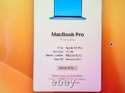 Apple MacBook Pro 14 2021 M1 Pro 16GB RAM 512GB SSD 84 Cycles Grey