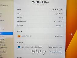 Apple MacBook Pro 14 2021 M1 Pro 16GB RAM 512GB SSD 84 Cycles Grey