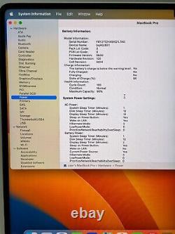 Apple MacBook Pro 14-inch A2442 M1 Pro Chip 16GB 512GB SSD Screen Flickering