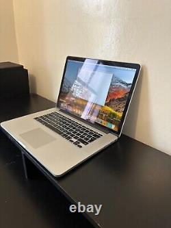Apple MacBook Pro 15 2013 Intel i7 8GB RAM 256gb SSD NVIDIA GT 650M