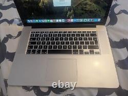 Apple MacBook Pro 15 2014 2.5ghz i7 16gb ram 256gb SSD Logic pro Final cut SEE