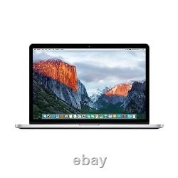 Apple MacBook Pro 15 2014 i7-4870HQ GT 750M 512GB 16GB Silver Retina Laptop C1