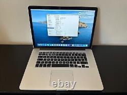 Apple MacBook Pro 15 2015 2.2gHz Quad-Core i7 16GB RAM 250GB SSD