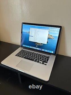 Apple MacBook Pro 15 2015 2.2gHz Quad-Core i7 16GB RAM 250GB SSD
