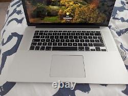 Apple MacBook Pro 15 2015 2.5ghz i7 16gb ram 256gb SSD Logic pro Final cut pro