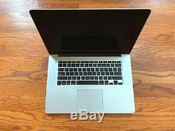 Apple MacBook Pro 15 2015 RETINA i7 4870HQ Turbo 2.5-3.7GHz 16GB 1TB SSD M370X