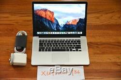 Apple MacBook Pro 15 2015 RETINA i7 4870HQ Turbo 3.7GHz 16GB 1TB M370X GDDR5