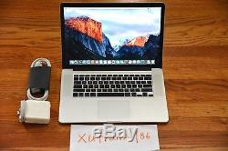 Apple MacBook Pro 15 2015 RETINA i7 4870HQ Turbo 3.7GHz 16GB 512GB Radeon GDDR5