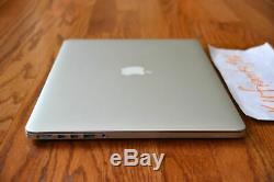 Apple MacBook Pro 15 2015 RETINA i7 4980HQ Turbo 4.0GHz 16GB 1TB M370X 100 cyc