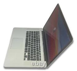 Apple MacBook Pro 15 2015 i7-4980HQ 2.80GHz 16GB 500GB SSD macOS Monterey Laptop