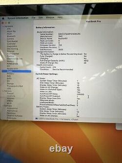Apple MacBook Pro 15 2017 Touch Bar Core i7 2.8GHz 512GB SSD 16GB RAM A1707
