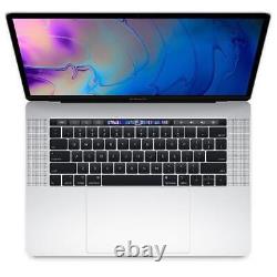 Apple MacBook Pro 15 2018 i7-8750H 256GB 16GB Slim Portable Silver Laptop C1