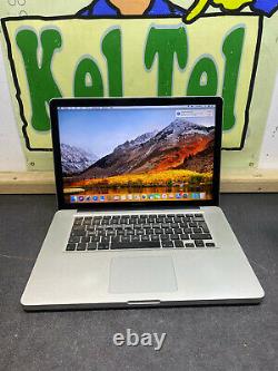 Apple MacBook Pro 15 2.2Ghz Core i7 A1286 8GB RAM 250GB SSD 2011 LAPTOP UK #L4