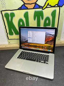 Apple MacBook Pro 15 2.2Ghz Core i7 A1286 8GB RAM 250GB SSD 2011 LAPTOP UK #L4