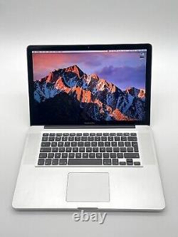 Apple MacBook Pro 15.4 120GB SSD, Intel Core 2.4 GhZ i7 7th Gen, 16GB DDR3 ram