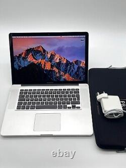 Apple MacBook Pro 15.4 120GB SSD, Intel Core 2.4 GhZ i7 7th Gen, 16GB DDR3 ram