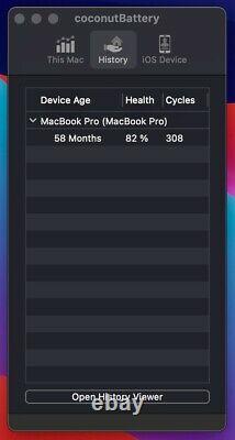 Apple MacBook Pro 15,4 Late 2016, i7 2.9GHz, 1TB SSD, 16GB RAM, RadeonPro 460