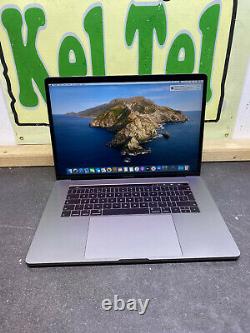 Apple MacBook Pro 15.4 Touchbar i7 2.60 GHz 16GB 251GB UHD 630 2019 A1990 #W6