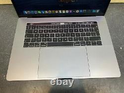 Apple MacBook Pro 15.4 Touchbar i7 2.60 GHz 16GB 251GB UHD 630 2019 A1990 #W6