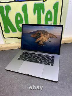 Apple MacBook Pro 15.4 Touchbar i7 2.60 GHz 16GB 251GB UHD 630 2019 A1990 #W6
