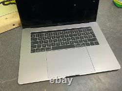 Apple MacBook Pro 15.4 Touchbar i7 2.60 GHz 16GB 251GB UHD 630 2019 A1990 #W6