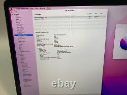 Apple MacBook Pro 15 A1707, 2017 i7 16GB 500GB CycleCount 95 QWERTY UK