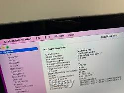 Apple MacBook Pro 15 A1707, 2017 i7 16GB 500GB CycleCount 95 QWERTY UK