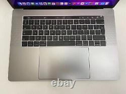 Apple MacBook Pro 15 A1707 2017 i7-7820HQ 16GB RAM 500GB QWERTY UK 72 Cycles