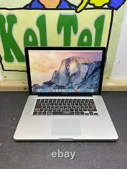 Apple MacBook Pro 15 C2D 2.4GHZ A1286 2GB RAM 500GB HDD 2008 LAPTOP VINTAGE #W8