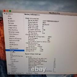 Apple MacBook Pro 15, Intel Core i7 2.5GHz, Late 2011, 1TB HDD, 16GB RAM, A1286