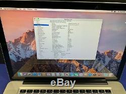 Apple MacBook Pro 15 PRE-RETINA i7 TURBO 2.9ghz 16GB RAM 1TB STORAGE OS-2017