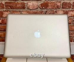 Apple MacBook Pro 15 Quad Core i7 2.0GHz 8GB RAM 256GB SSD MC721 MS Office