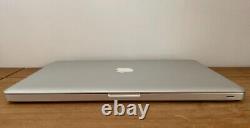 Apple MacBook Pro 15 Quad Core i7 2.0GHz 8GB RAM 256GB SSD MC721 MacOS Monterey