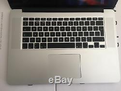 Apple MacBook Pro 15 Quad Core i7 2.2GHz 8GB 500GB 2011 MC723