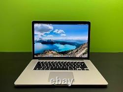 Apple MacBook Pro 15 RETINA Laptop QUAD CORE i7 512GB SSD WARRANTY OS-2017