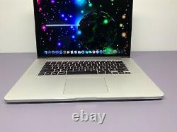 Apple MacBook Pro 15 RETINA Quad Core i7 16GB RAM 1TB SSD WARRANTY OS2020